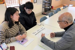 野菜を直接消費者に届けるための市場調査を行っています！